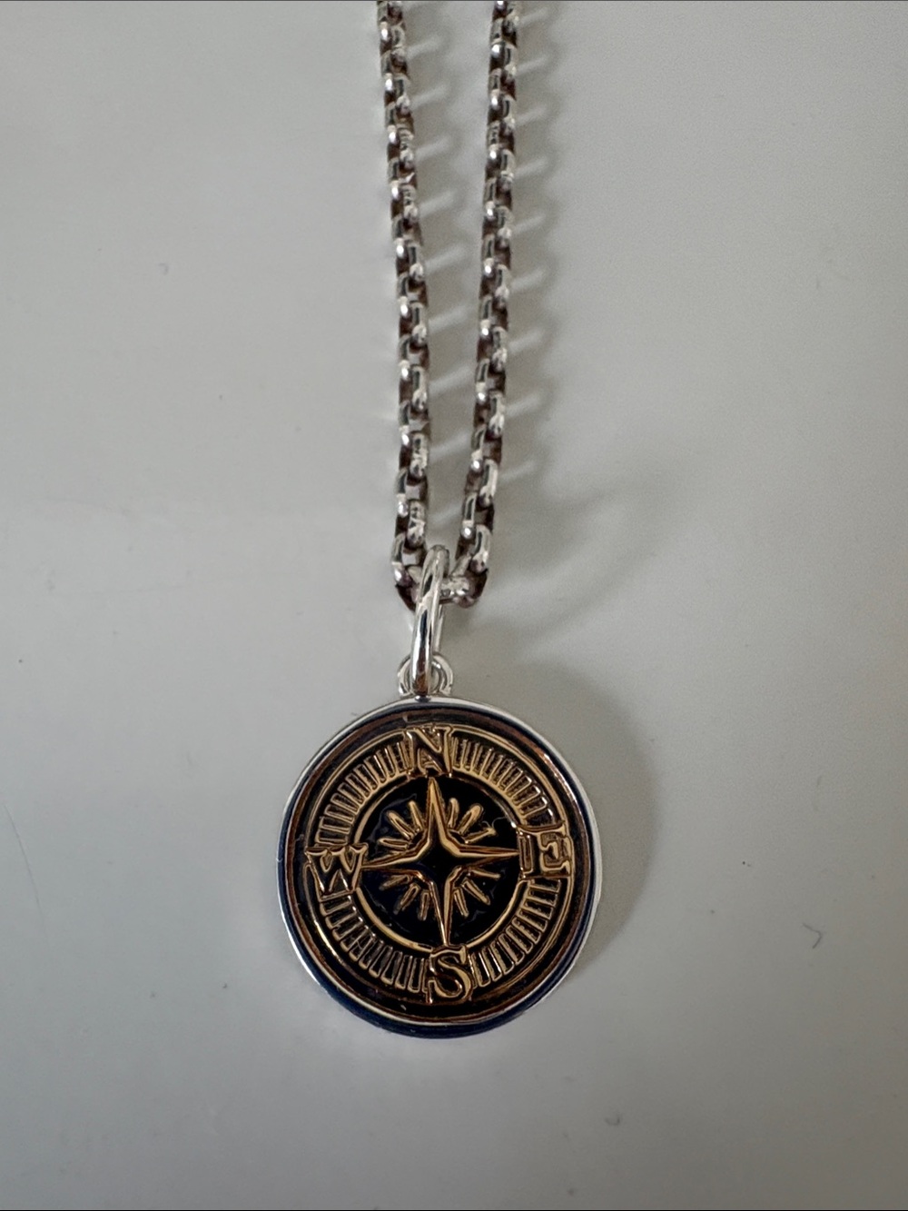 Lola Compass Rose Necklace - Picture 2 of 4
